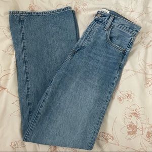 Denim Forum Wide Leg Jeans